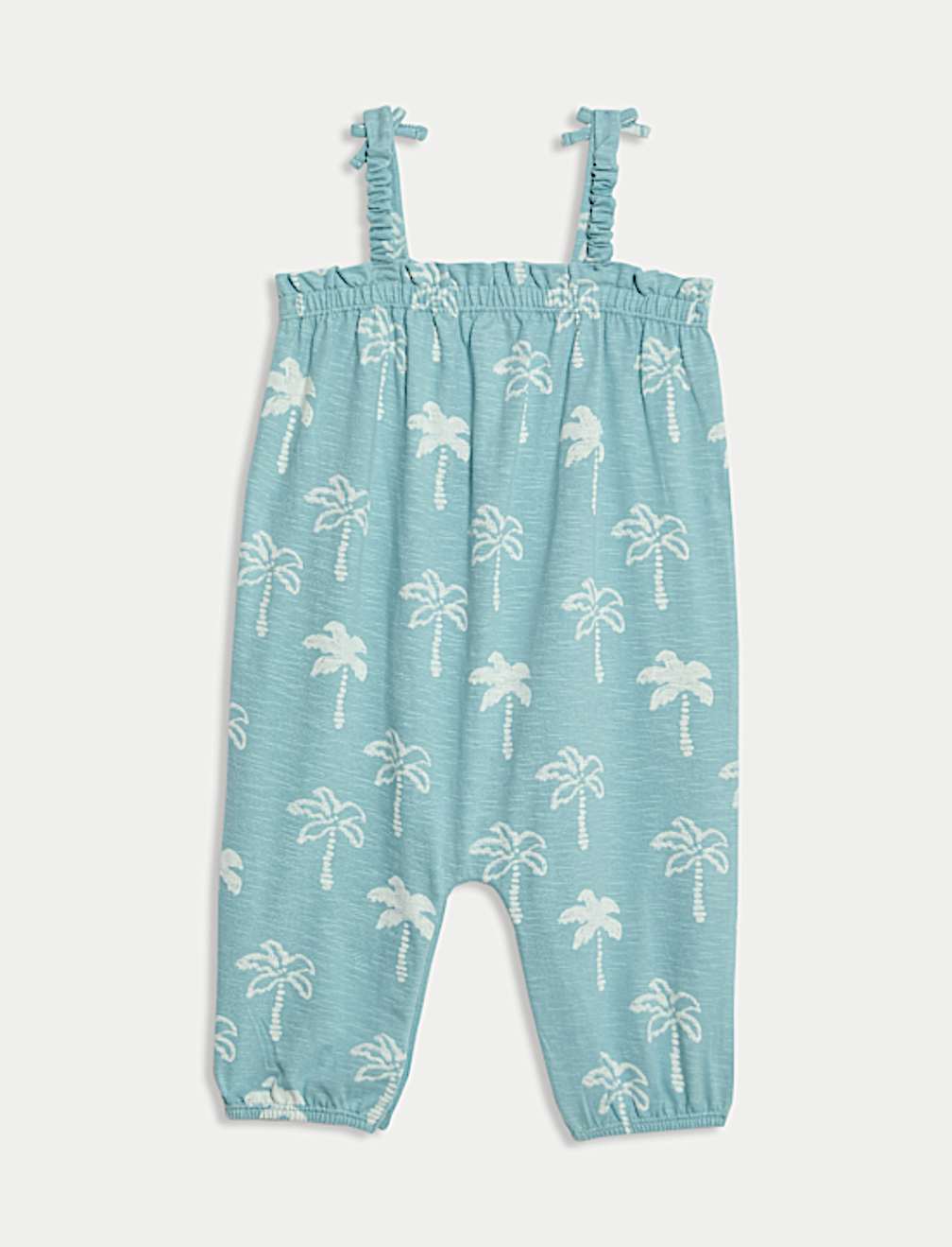Pure Cotton Palm Romper (0-3 Yrs)