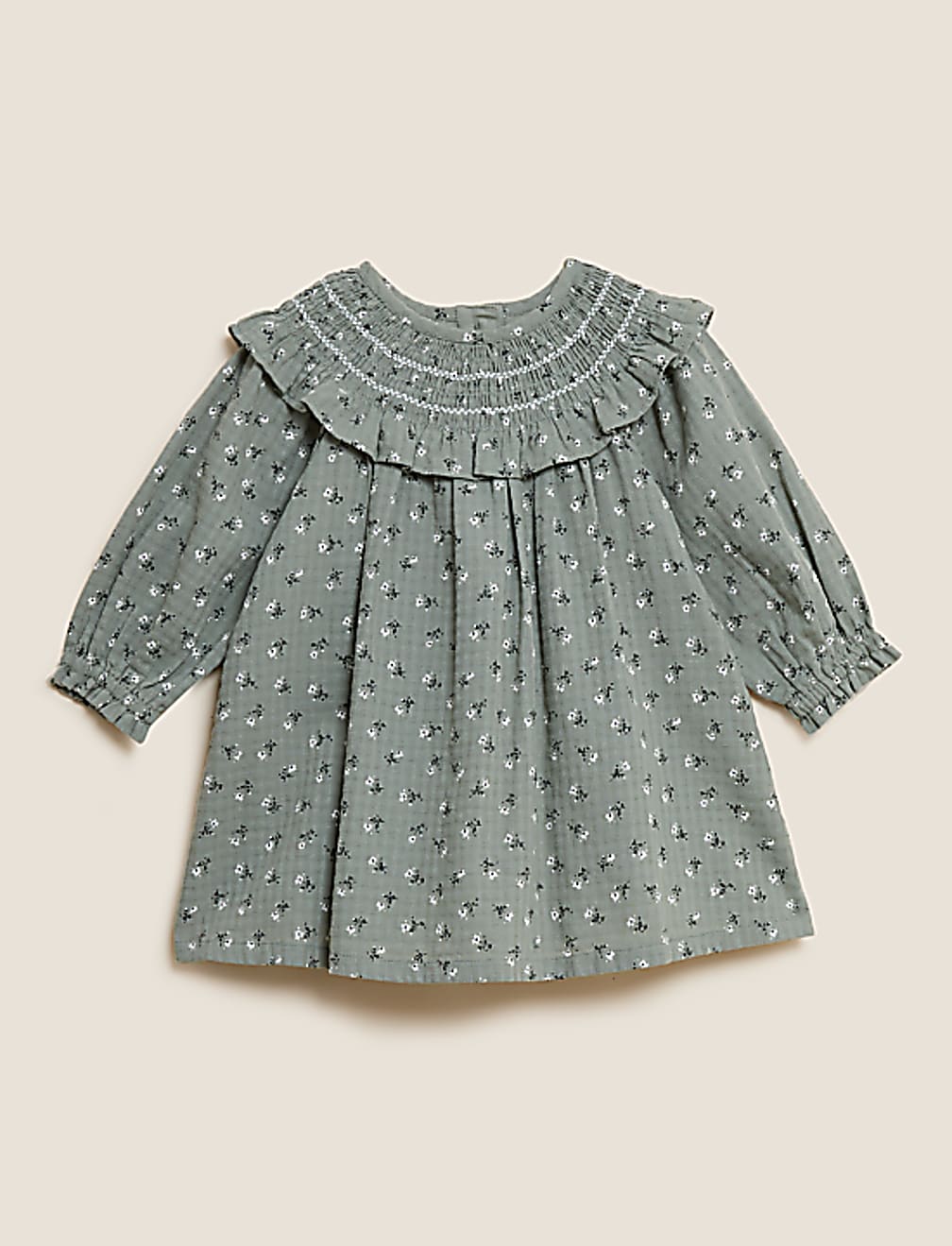 Buy Pure Cotton Floral Dress at Marks & Spencer