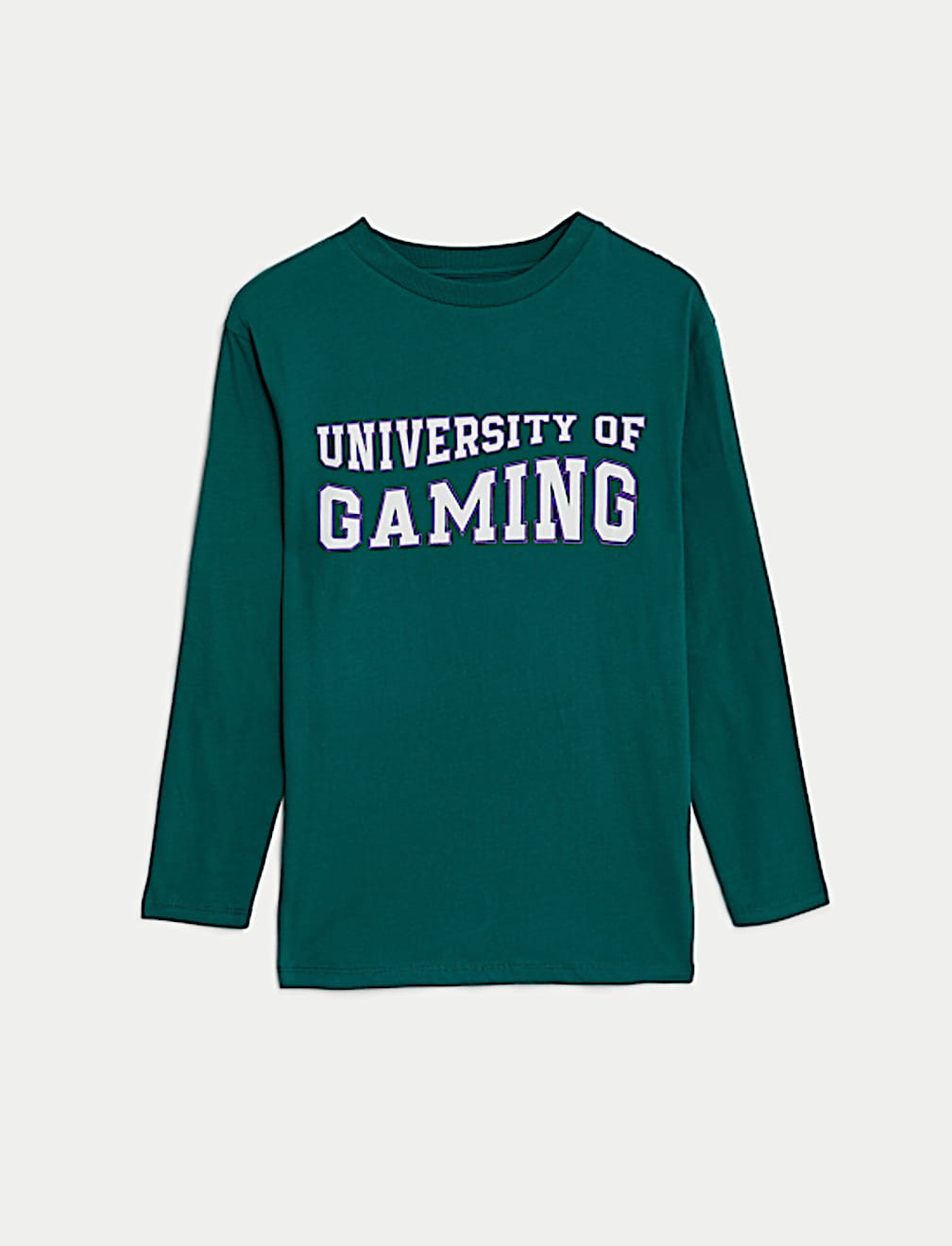 Pure Cotton University of Gaming Top (6-16 Yrs)