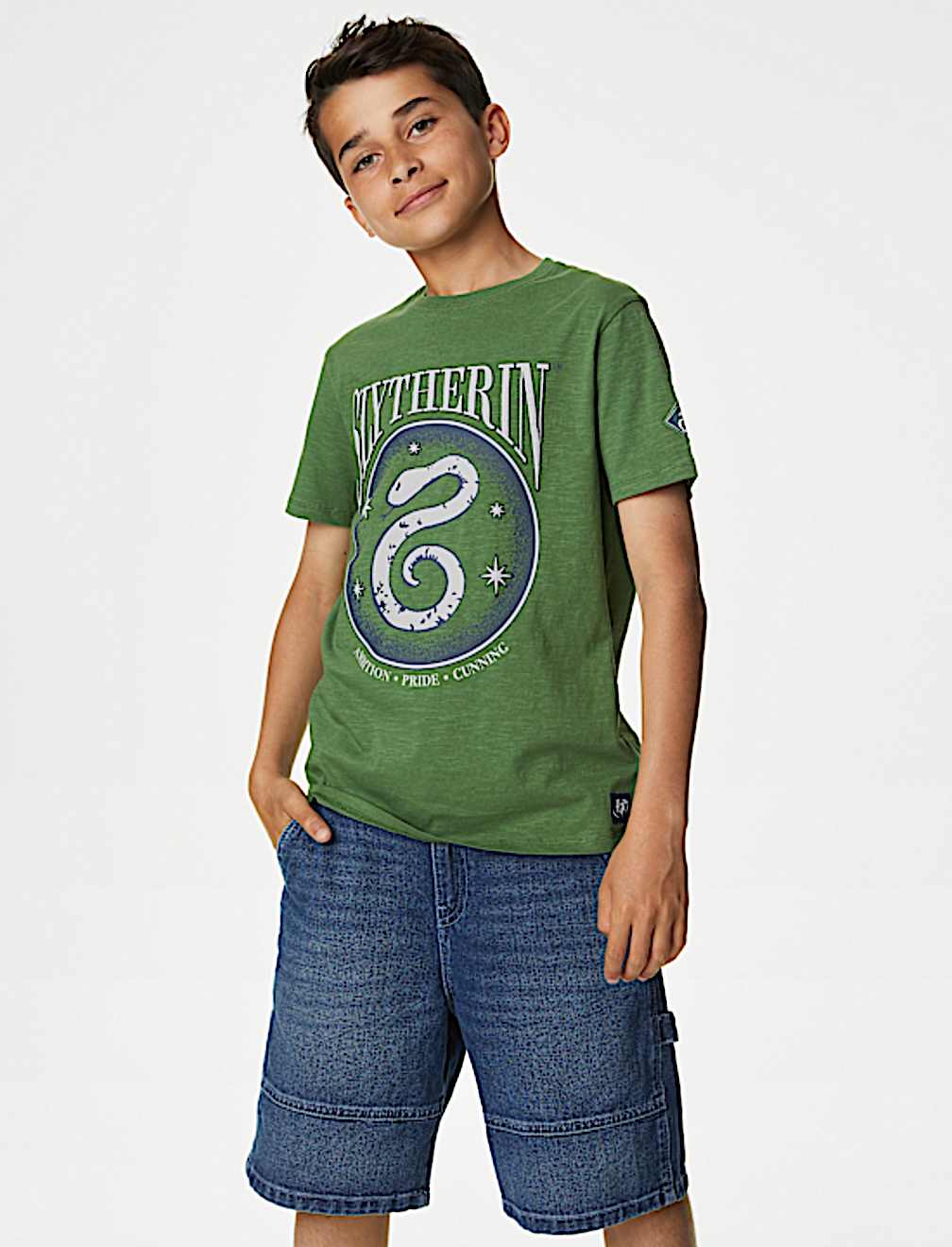 Pure Cotton Harry Potter™ Slytherin T-Shirt