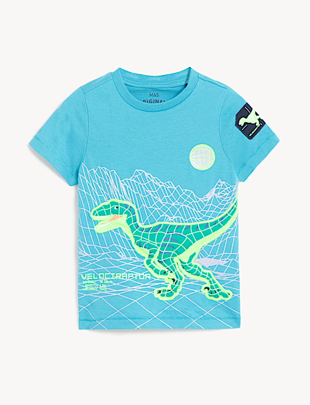 Pure Cotton Dinosaur T-Shirt