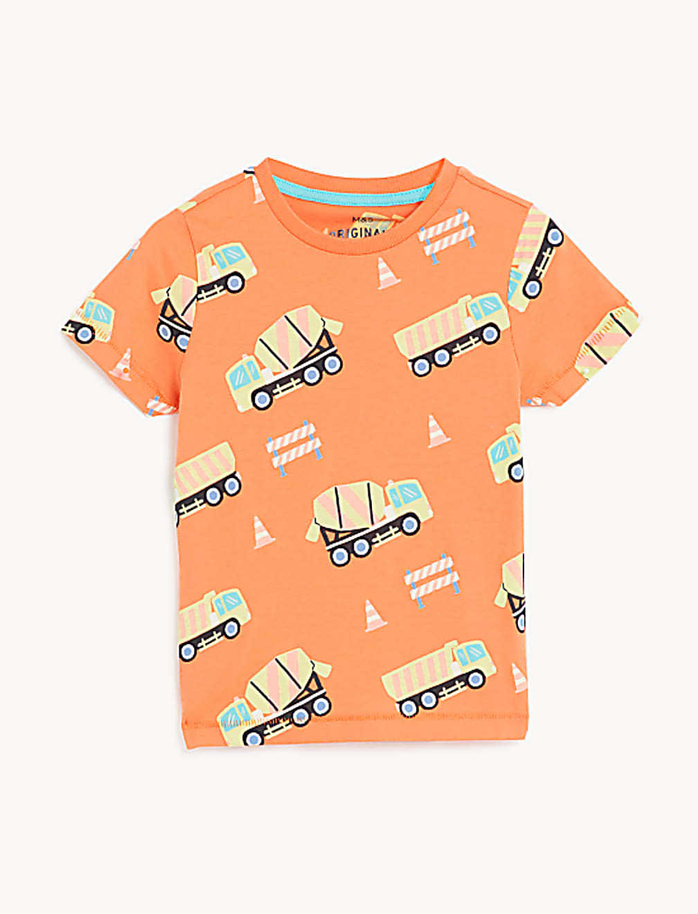 Pure Cotton Truck T-Shirt