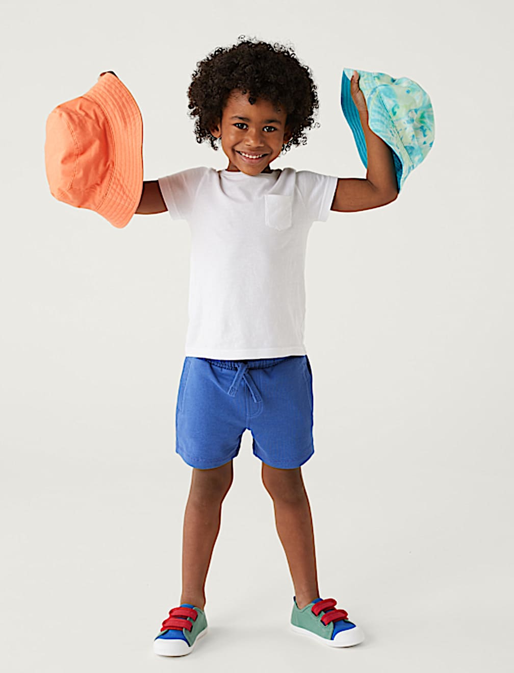 Cotton Mix Plain Regular Fit Shorts