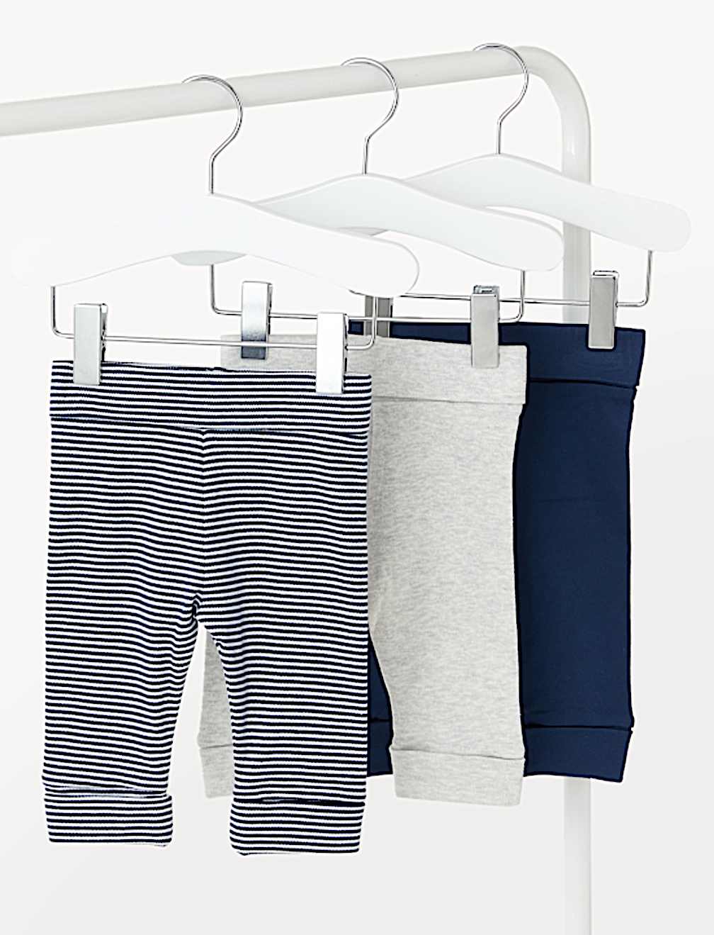 3pk Pure Cotton Leggings