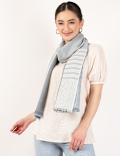 Cotton Mix Stripes Stoles