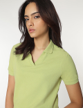 Pure Cotton Polo T-Shirt