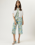 Floral Drawstring Trousers