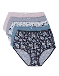 5 Pack Polyamide Mix Knickers