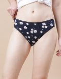 Pack of 3 Cotton Mix High Legs Panty