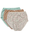3 Pack Cotton Mix Briefs