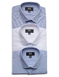 3PK Easy To Iron  Design Shirt
