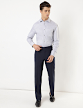 Regular Fit Checked Trousers