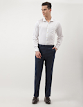 Checks Slim Fit Trousers