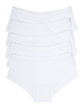 5 Pack Plain Cotton Mix Shorts