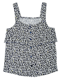 Pure Viscose Floral Shoulder Strap Top