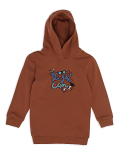 Cotton Mix Embroidered Hooded Dress