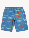 Printed knee Length Swimshorts