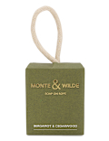Bergamot and Cedarwood Soap on Rope