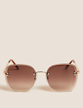 Rimless Sunglasses