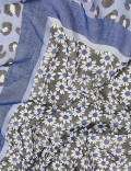 Printed Floral Scarf