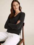 Supersoft V-Neck Jumper