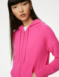 Pure Cashmere Knitted Relaxed Hoodie
