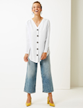V-Neck Long Sleeve Tunic