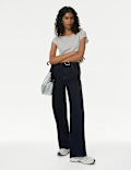 Cotton Modal Ruched Top