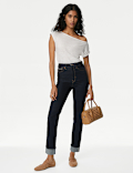 Cotton Modal Ruched Top