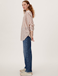 Pure Cotton Striped Long Sleeve Shirt