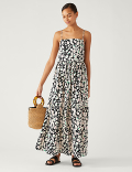 Pure Cotton Printed Midaxi Cami Dress