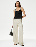 Embellished Square Neck Cami Top