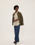 Pure Cotton Oversized Girlfriend Shirt