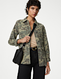 Cotton Rich Camo Utility Jacket