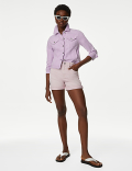Cotton Rich Denim Jacket with Stretch