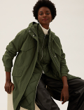 3 in 1 Relaxed Parka Coat