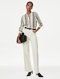 High Waisted Wide Leg Jeans