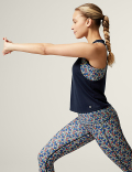 Printed 2-in-1 Vest Top
