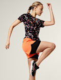 Woven Layered Gym Shorts