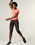 Go Move Printed Cropped Gym Leggings