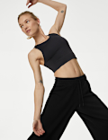 High Waisted Wide Leg Culottes