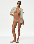 Printed Tie Side Bikini Bottoms