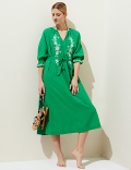 Pure Cotton Beach Cover Up Kaftan
