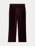 High Waisted Wide Leg Joggers