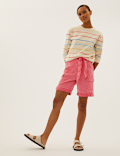 Tencel™ Rich Cargo Shorts