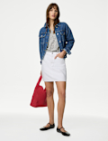 Denim Mini Skirt