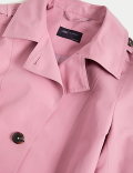 Belted Single Breasted Trench Coat