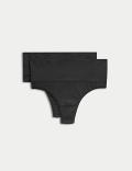 2pk Light Control Seamless Shaping Thongs