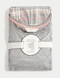 Cotton Rich Checked Pyjama Set