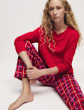 Cotton Rich Print Pyjama Set
